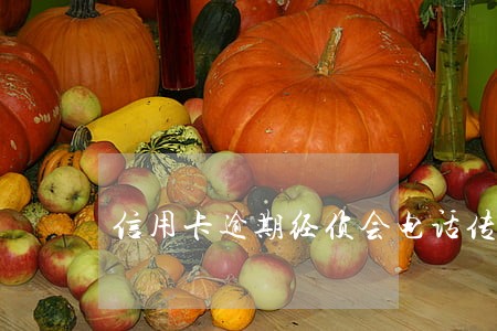 信用卡逾期经侦会电话传唤吗 信用卡逾期经侦会电话传唤吗