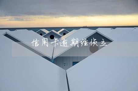 信用卡逾期经侦立