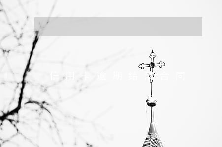信用卡逾期结清合同 信用卡逾期结清合同