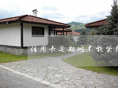 信用卡逾期网黑能贷款吗 信用卡逾期网黑能贷款吗