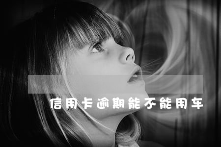信用卡逾期能不能用车 信用卡逾期能不能用车