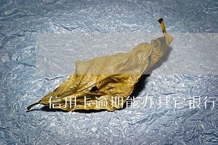 信用卡逾期能办其它银行卡吗