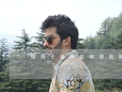信用卡逾期能申请低保吗 信用卡逾期能申请低保吗