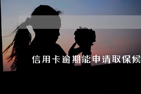 信用卡逾期能申请取保候审吗 信用卡逾期能申请取保候审吗