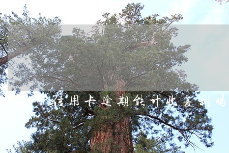 信用卡逾期能计收复利吗 信用卡逾期能计收复利吗
