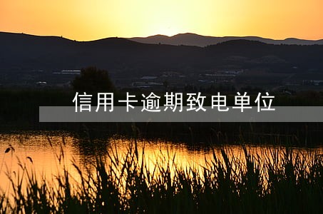 信用卡逾期致电单位 信用卡逾期致电单位