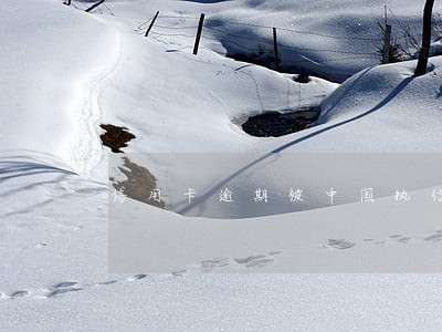 信用卡逾期被中国执行 信用卡逾期被中国执行