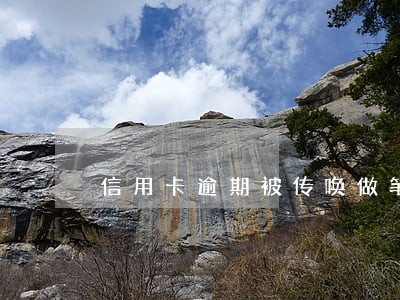 信用卡逾期被传唤做笔录逃逸 信用卡逾期被传唤做笔录逃逸