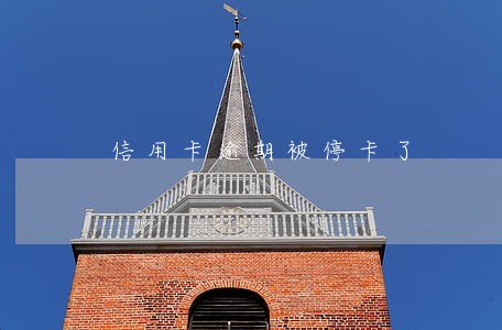 信用卡逾期被停卡了 信用卡逾期被停卡了