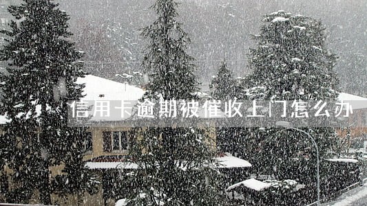 信用卡逾期被催收上门怎么办 信用卡逾期被催收上门怎么办
