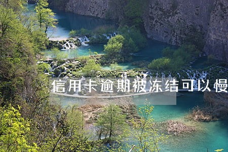 信用卡逾期被冻结可以慢慢还么 信用卡逾期被冻结可以慢慢还么
