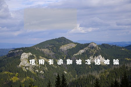 信用卡逾期被冻结被骗 信用卡逾期被冻结被骗
