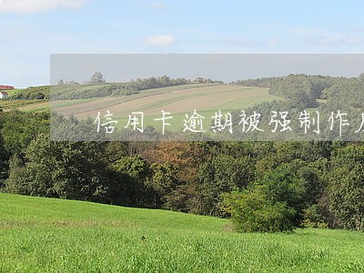 信用卡逾期被强制作废 信用卡逾期被强制作废