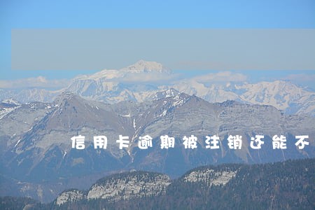 信用卡逾期被注销还能不能还款