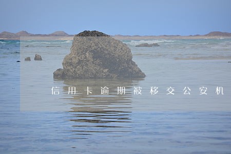 信用卡逾期被移交公安机关
