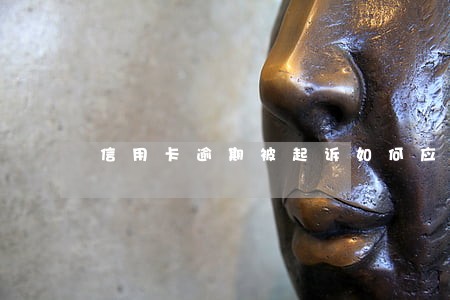 信用卡逾期被起诉如何应对 信用卡逾期被起诉如何应对