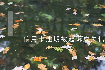 信用卡逾期被起诉成失信人 信用卡逾期被起诉成失信人