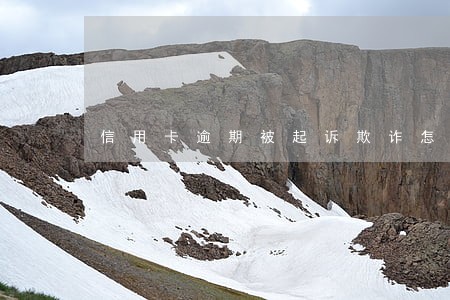 信用卡逾期被起诉欺诈怎么办 信用卡逾期被起诉欺诈怎么办