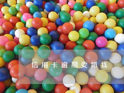 信用卡逾期要抓我