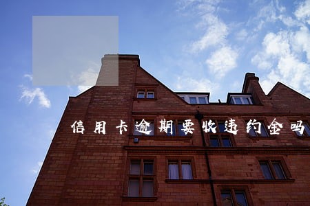 信用卡逾期要收违约金吗 信用卡逾期要收违约金吗