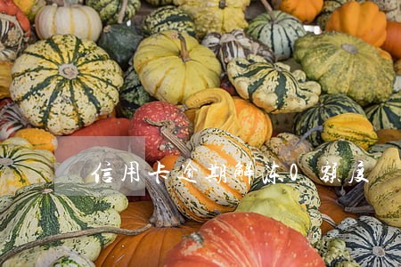 信用卡逾期解冻0额度