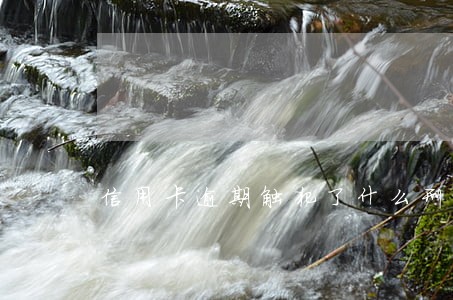 信用卡逾期触犯了什么刑法 信用卡逾期触犯了什么刑法