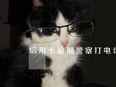 信用卡逾期警察打电话来
