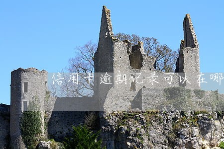 信用卡逾期记录可以在哪里查 信用卡逾期记录可以在哪里查