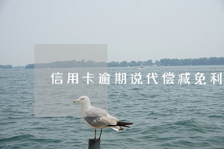 信用卡逾期说代偿减免利息 信用卡逾期说代偿减免利息