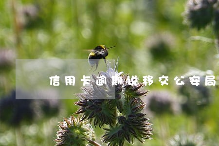 信用卡逾期说移交公安局 信用卡逾期说移交公安局