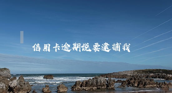 信用卡逾期说要逮捕我 信用卡逾期说要逮捕我