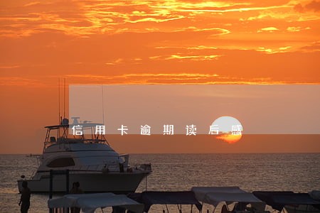 信用卡逾期读后感 信用卡逾期读后感