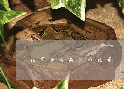 信用卡逾期负面记录 信用卡逾期负面记录
