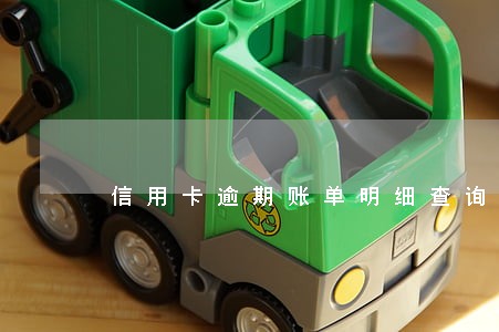 信用卡逾期账单明细查询