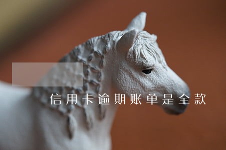 信用卡逾期账单是全款 信用卡逾期账单是全款