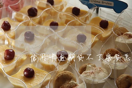 信用卡逾期贷不了房贷怎么办