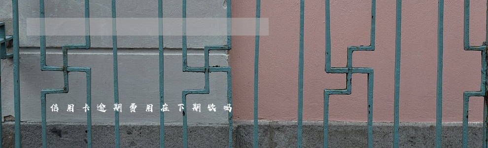 信用卡逾期费用在下期收吗