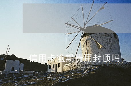 信用卡逾期费用封顶吗 信用卡逾期费用封顶吗