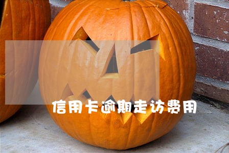 信用卡逾期走访费用 信用卡逾期走访费用