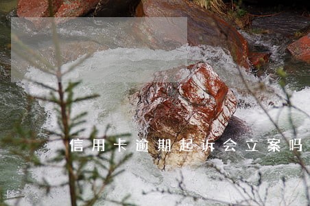 信用卡逾期起诉会立案吗中国 信用卡逾期起诉会立案吗中国