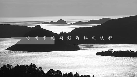 信用卡逾期起诉协商流程 信用卡逾期起诉协商流程