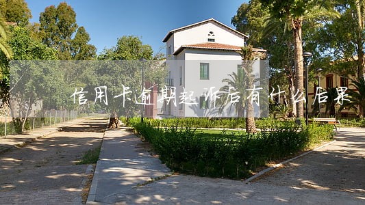 信用卡逾期起诉后有什么后果 信用卡逾期起诉后有什么后果