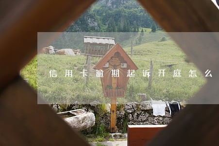 信用卡逾期起诉开庭怎么办 信用卡逾期起诉开庭怎么办