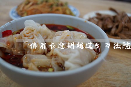 信用卡逾期超过5万法院执行通知 信用卡逾期超过5万法院执行通知