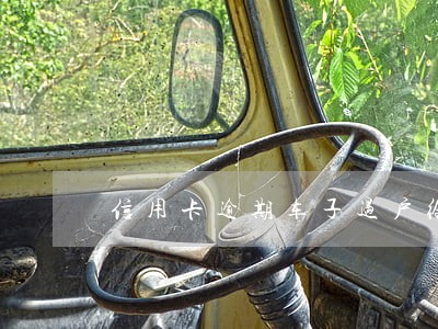 信用卡逾期车子过户给自己的父亲