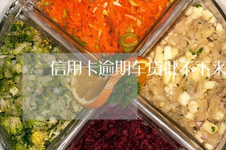 信用卡逾期车贷批不下来 信用卡逾期车贷批不下来