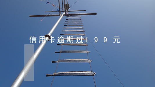 信用卡逾期过199元 信用卡逾期过199元