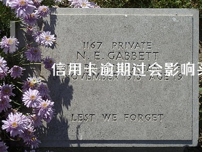 信用卡逾期过会影响买房子吗 信用卡逾期过会影响买房子吗