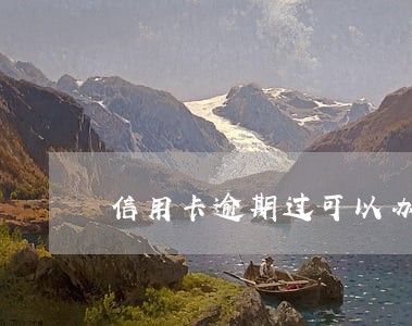 信用卡逾期过可以办银行卡吗 信用卡逾期过可以办银行卡吗