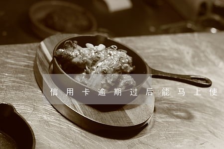 信用卡逾期过后能马上使用吗 信用卡逾期过后能马上使用吗